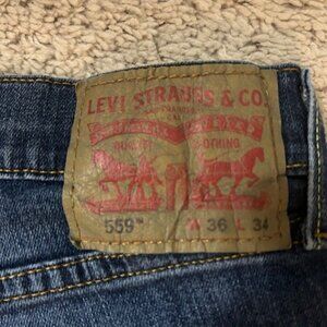 Levi's 559 36x34 new without tags